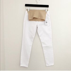 Joe’s jeans mid rise skinny ankle fray hem jeans